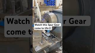 50T 2M #SpurGear #GearCutting #Machining #MetalWorking #Engineering #Satisfying #Workshop #Shorts