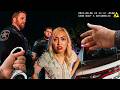 "I'M NOT GETTING IN!" Drunk Woman Fights Police After Wild Chase