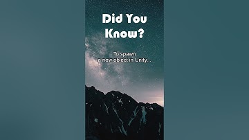 Spawning Objects in Unity: The Right Way