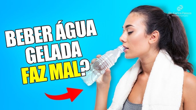 Pode tomar água gelada quando está gripado? 