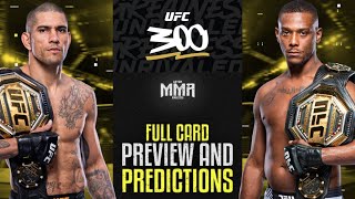 UFC 300: Pereira vs. Hill Full Card Early Preview and Predictions screenshot 5