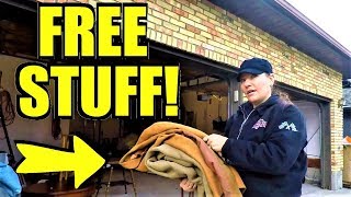 Ep132: GARAGE SALE HAUL + FREE PICKUPS!!!!