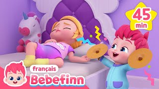 🌞Réveille-toi, c'est le matin ! | +Comptines | Bebefinn en français 👶 Chansons pour Enfants