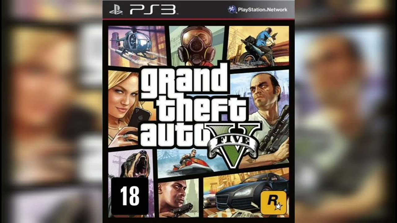 Grand Theft Auto V - GTA V - GTA 5 PS3 - Game Games - Loja de