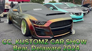 OUTSTANDING and ENORMOUS Car Show  Hosted By CC_KUSTOMZ Delaware was on FIRE.. #car #custom