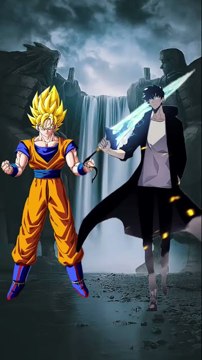 Goku Vs Sung jinwoo #anime #animeshorts #trendingshorts #shortsfeed
