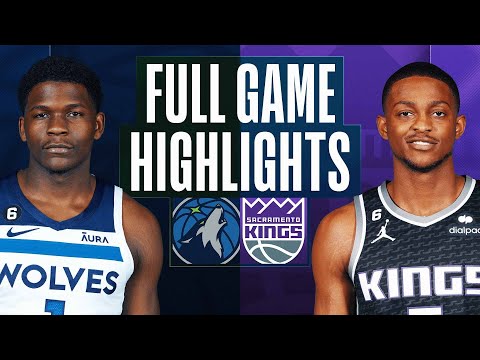 TIMBERWOLVES at KINGS | FULL GAME HIGHLIGHTS | March 27, 2023