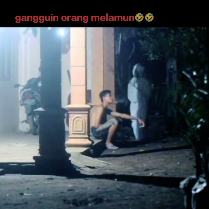 gangguin temen yg melamun, kocak banget 😂