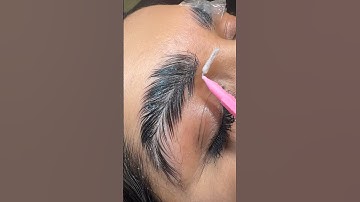 Brow lamination step 2👌🔥 #browlamination #browlifting #brows #browshaping #beauty