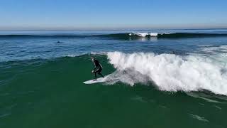 01/16/25 Pacific Beach San Diego Surfing Complete Raw Unedited Drone Surf Footage