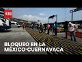 Normalistas de Guerrero mantienen bloqueos en la caseta México-Cuernavaca - Paralelo 23