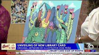 El Paso libraries unveil limited-edition library card
