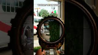 whole enemy team gone in 3 seconds 🎯 #bo7 #sniping #shorts