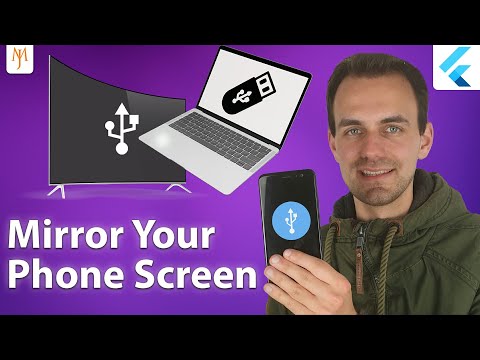 Flutter Tutorial - How To Screen Mirror Phone With Flutter