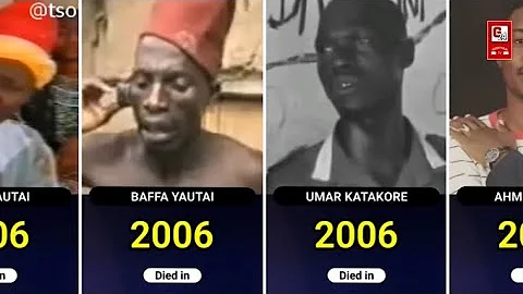 Jirun jaruman kannywood da suka mutu daga 1990 zuwa 2025