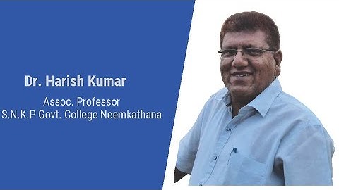 Normal subgroup - 3 By Dr. Harish Kumar (B.Sc.-III) Maths