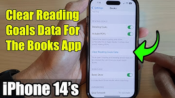 iPhone 14/14 Pro Max: How to Clear Reading Goals Data For The Books App
