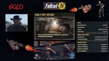 FO76 - Daily Ops Uplink - Watoga High School