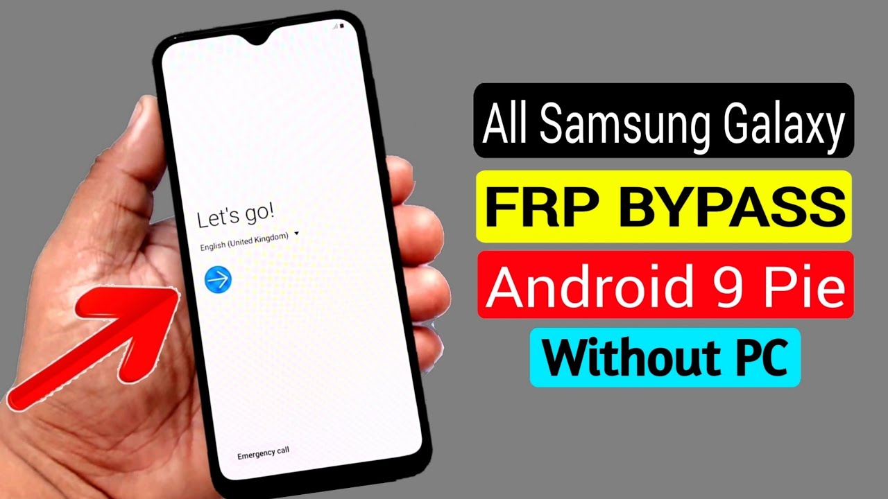 Samsung Galaxy S8 - bypass / Android 9 / Alliance Shield X Apk / 
