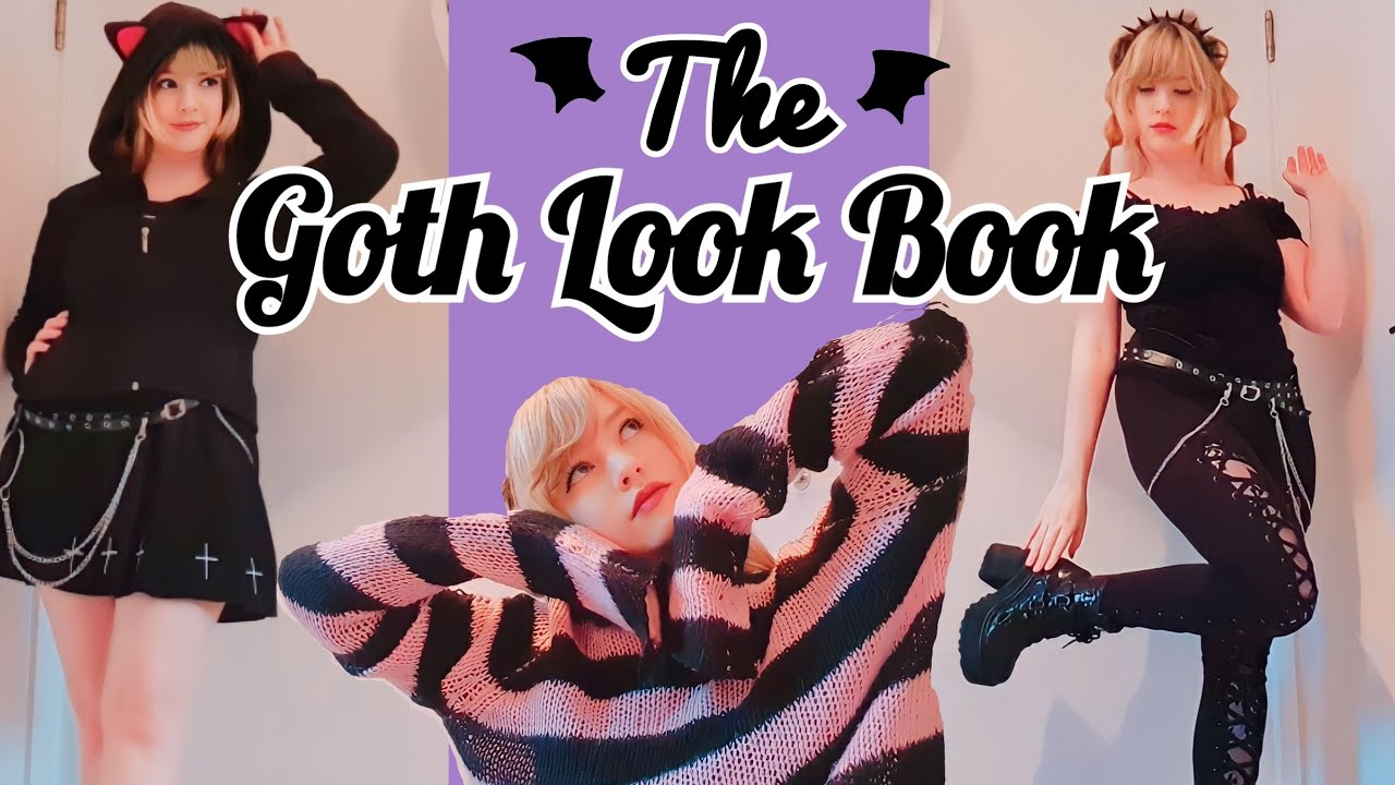 🦇 Halloween Goth Look Book! 🎃