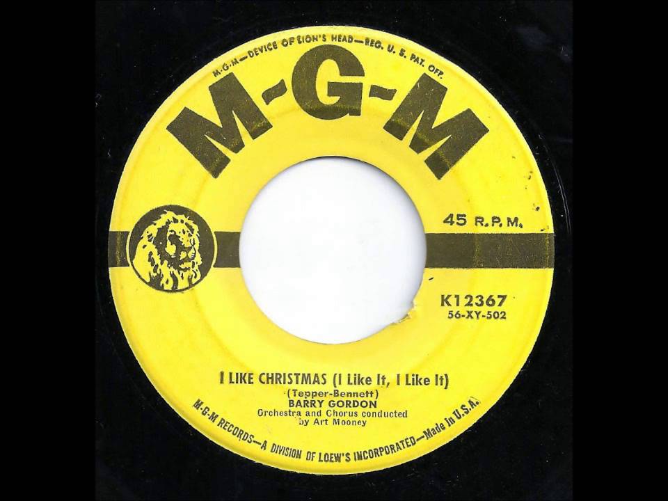 I Like Christmas - Barry Gordon