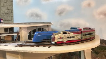Marx Layout Update & Train Run