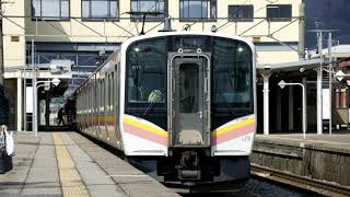 【E129系走行音】 3921M 快速 村上 豊栄ー村上
