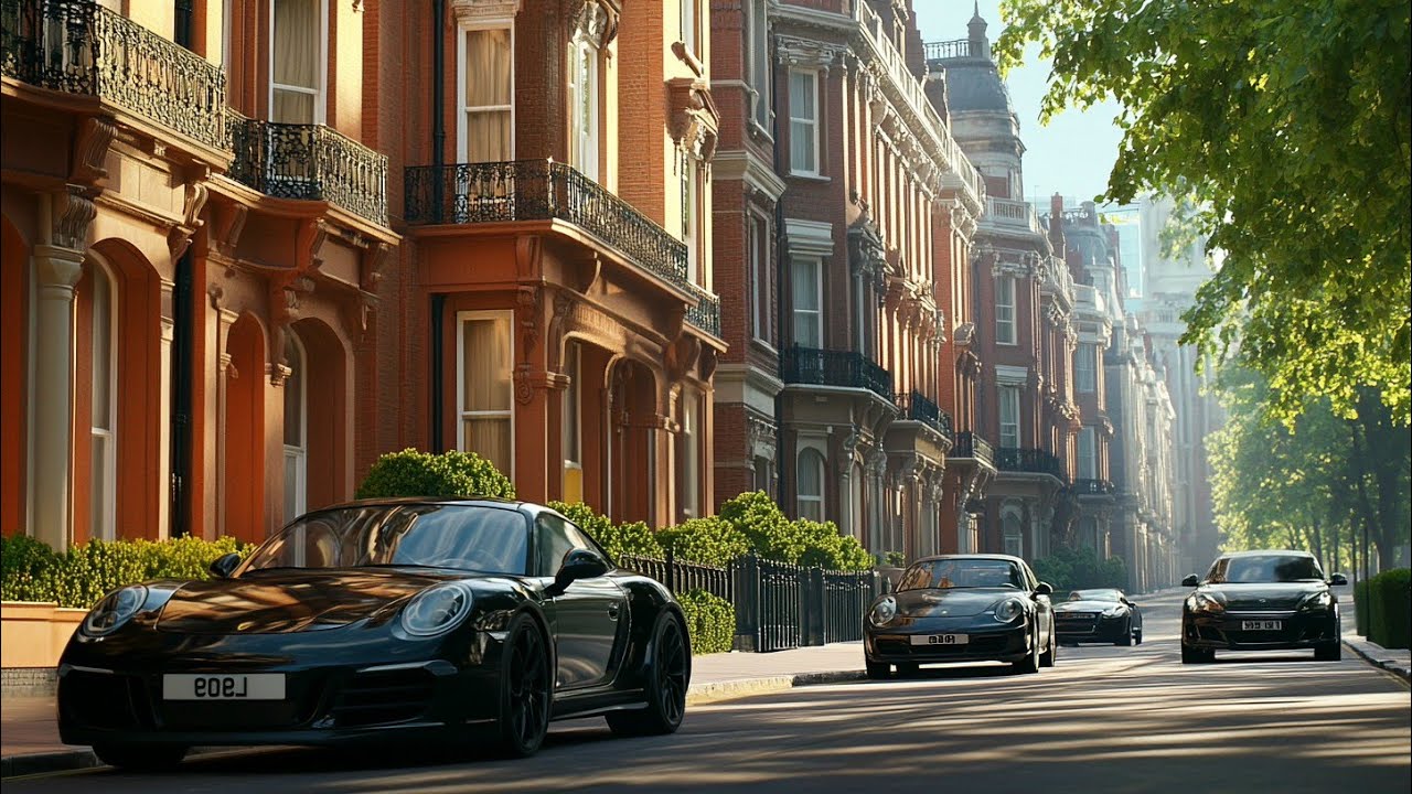 🇬🇧 LONDON WALK, WHERE THE BILLIONAIRES LIVE: SOUTH KENSINGTON, CHELSEA, KING'S ROAD, HARRODS, 4K HDR