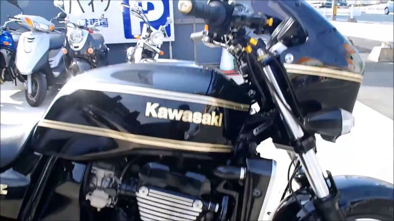 KAWASAKI ZRX1200R (ZRT20A) 2007 ブラック - YouTube