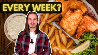 This state eats HOW MUCH fish fry?