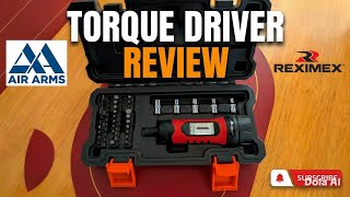 Torque Screwdriver review perfect for fitting scope mounts correctly 