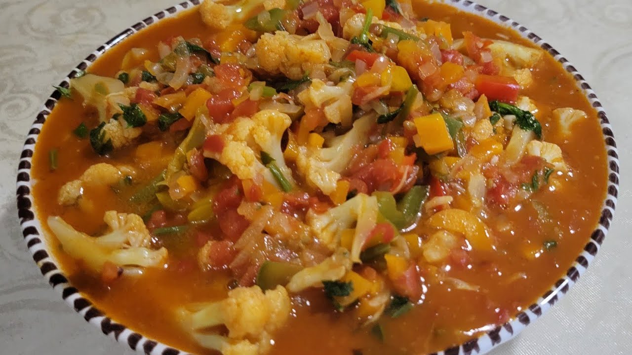 Cauliflower stew 