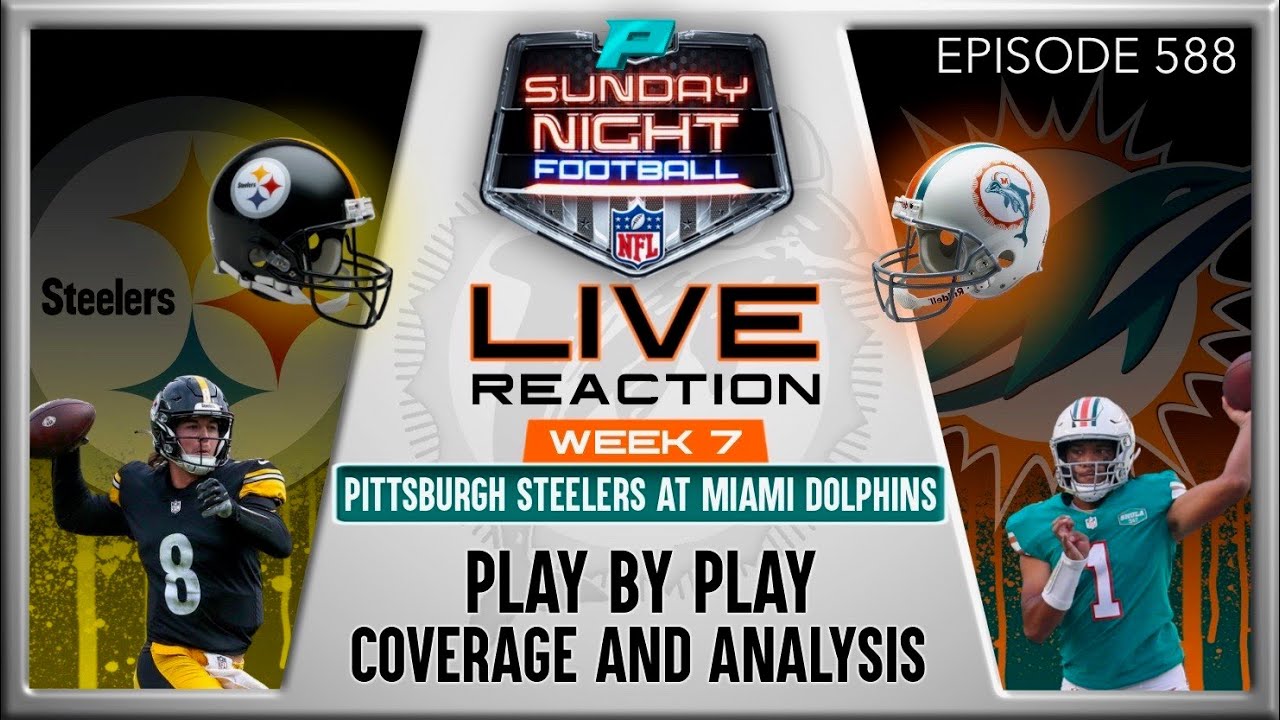 steelers dolphins live