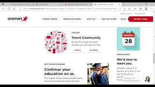 Aramark Careers Chicago and suburbs hospitality stadiums public school food service