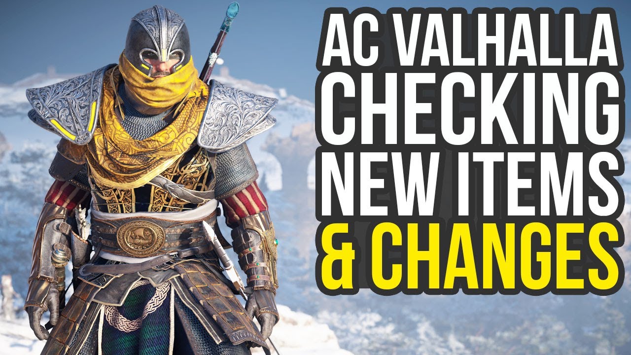 Checking New Items & Changes In Assassin's Creed Valhalla (AC Valhalla Weekly Reset)