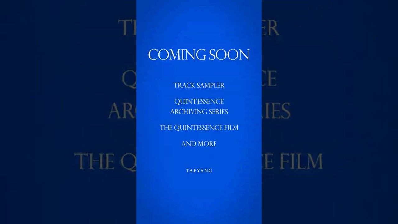 QUINTESSENCE CONTENT ANNOUNCEMENT