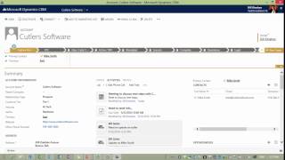 Microsoft Dynamics 2013 - Outlook Client