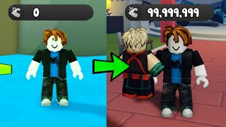 I Became The Strongest In Anime Training Simulator Roblox!