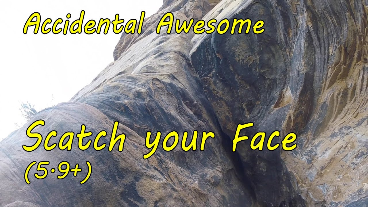 Accidental Awesome that was Scratch your face - Trad Climbing at the Red River Gorge