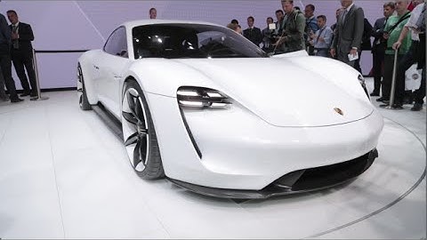 Porsche Mission E Concept - 2015 Frankfurt Motor Show