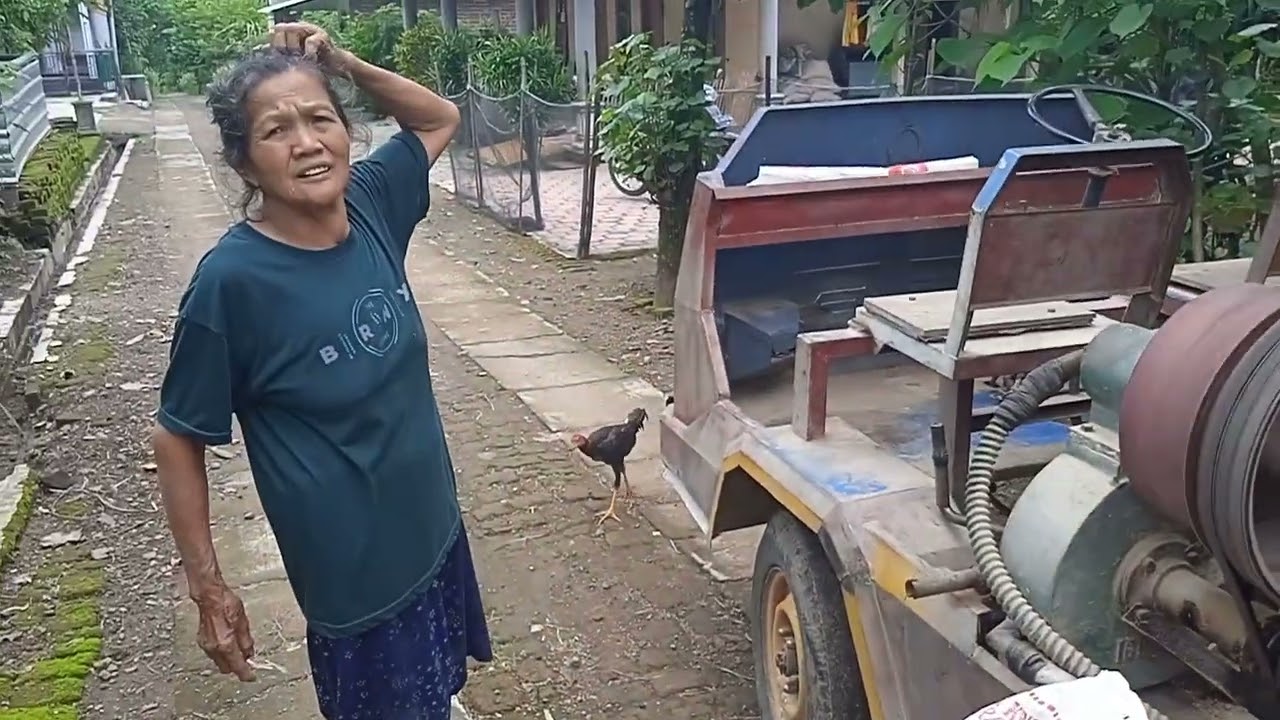 proses giling padi dan hasil nya nyoss