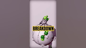 This is the creation of a funny pokemon insect | Pokemon Blender Breakdown #pokemon #breakdown #3d