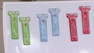 Set of 6 Retro Style Magnetic Flashlights by Kikkerland on QVC screenshot 4