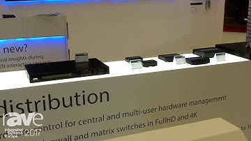 ISE 2017: ATEN Reveals VMG404H 4k Matrix Switch With Video Wall Function