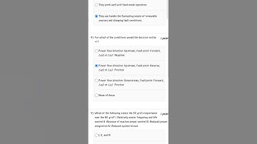 NPTEL Smart Grid: Basics to Advanced Technologies Week 6 Assignment 6 Solution July 2024 #shorts