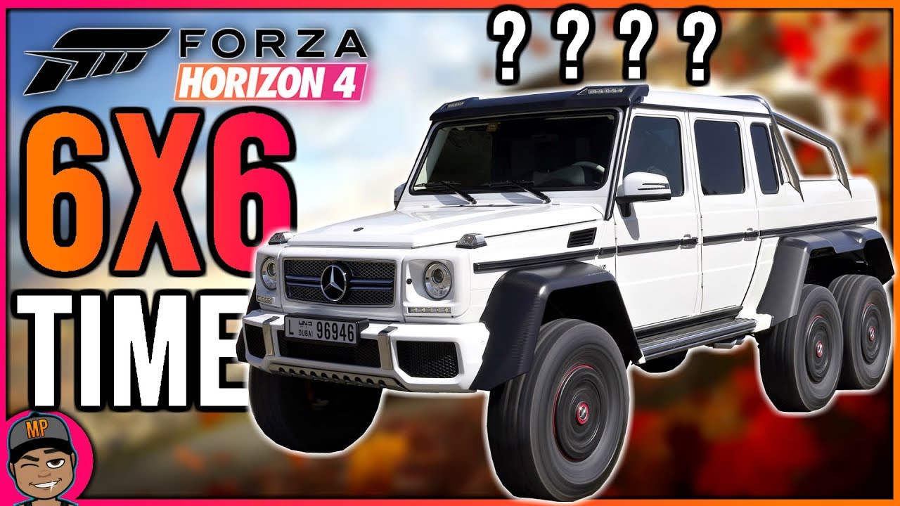 Forza Horizon 4 Mercedes 6x6 Dlc