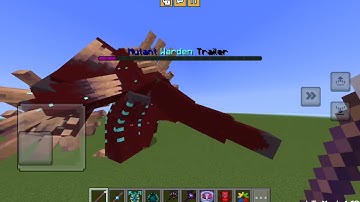 mutant warden trailer vs commended warden remake minecraft bedrock/mob battle @burcinMansuroglu-s5z 