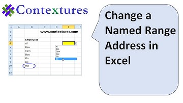 Change Excel Named Range Address - Include New Items