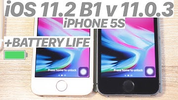 iOS 11.2 BETA 1 vs. iOS 11.0.3 : SPEED TEST + Benchmark! (iPHONE 5S) #iOS112 #iOS1103 #IPHONE5S
