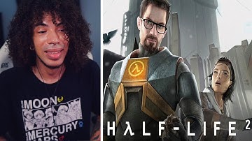 Portal Fan PLAYS Half Life 2 For The First Time In 2025!